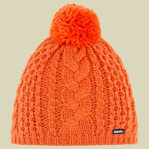Eisbär Afra Pompon MÜ orange one size - coral blaze